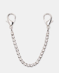 SHOE LACES AND CHARMS BLACK