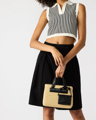 FLORES BAG BLACK MULTI