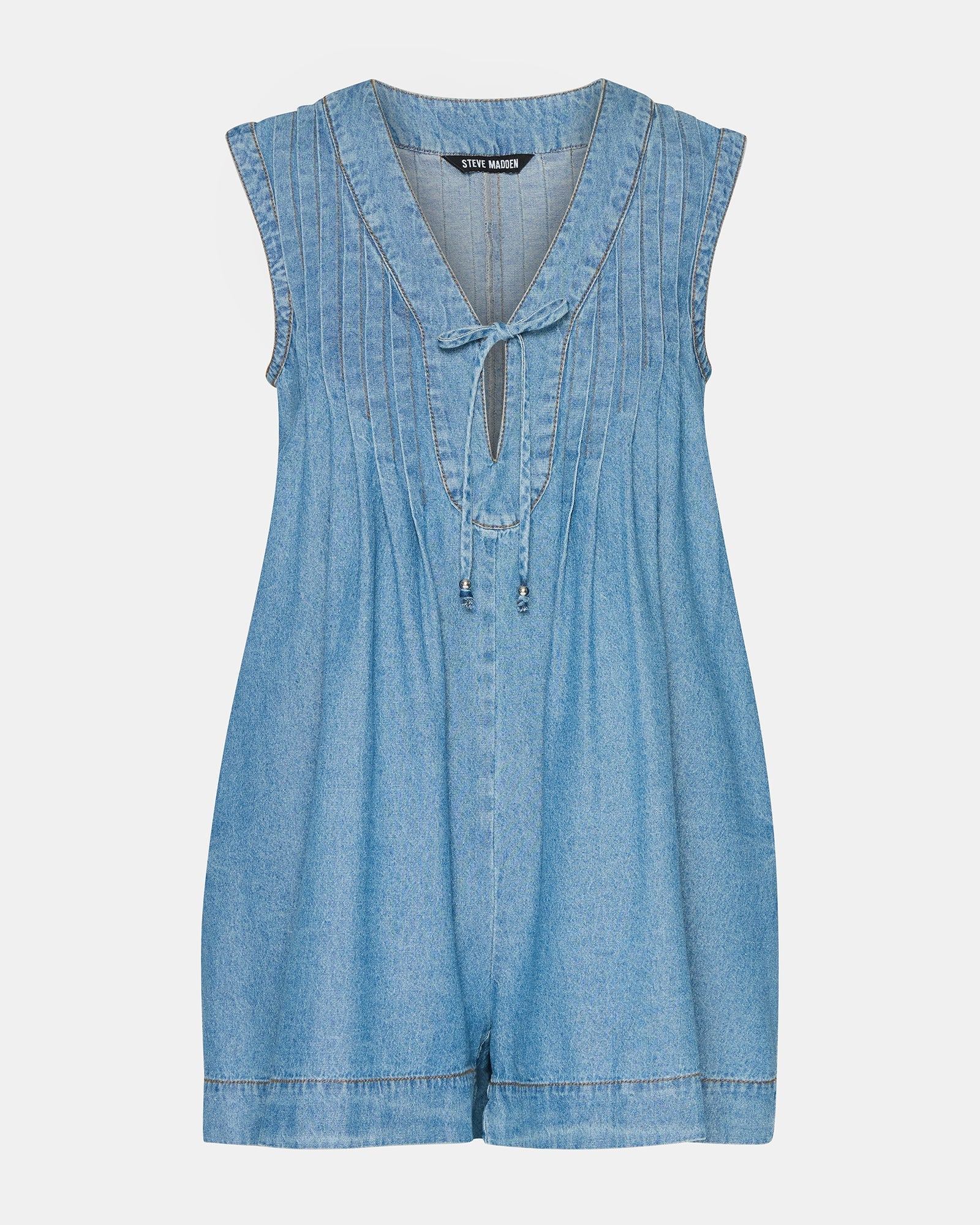 MICK DENIM ROMPER