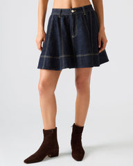 SLOAN DENIM SKIRT INK