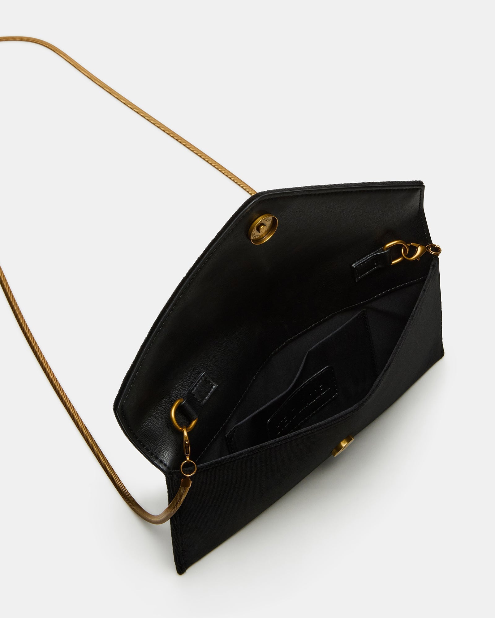 SMOOTH BAG BLACK VELVET