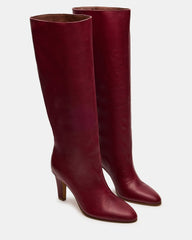 RIZK BURGUNDY LEATHER