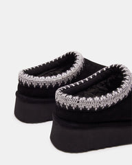 SELENA-2 BLACK SUEDE